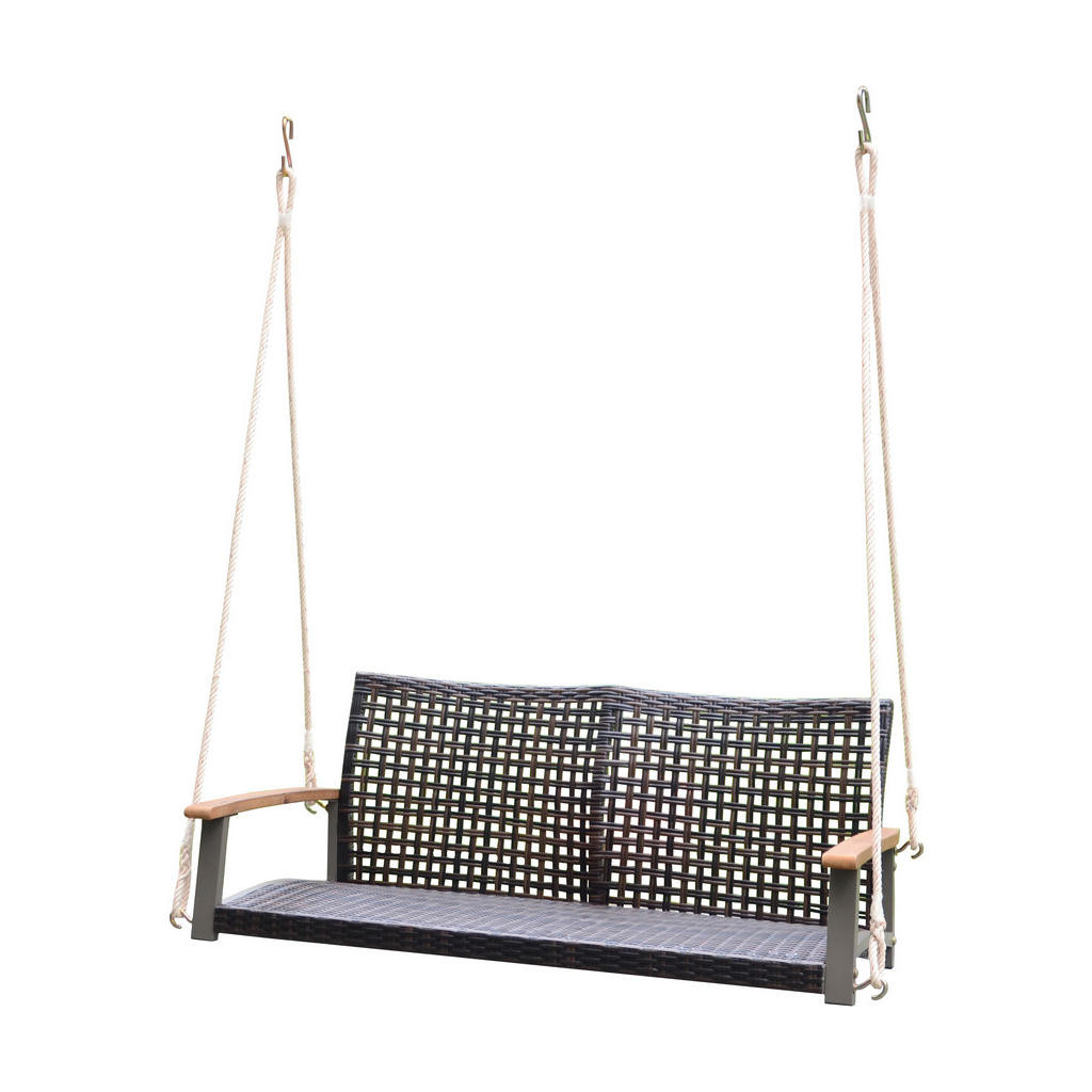 Gardenson HOUPACÍ LAVICE dřevo, kov, plast