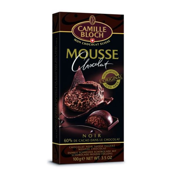 CAMILLE BLOCH Čokoláda Mousse Noir 100g