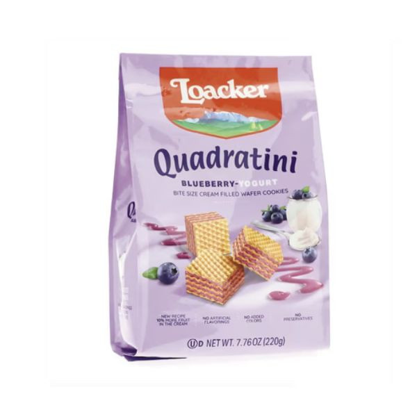 Loacker Křupavé oplatky Čučor.-Jogurt 220g