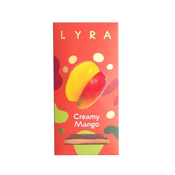 Creamy Mango - Mléčná čokoláda s mangovou náplní