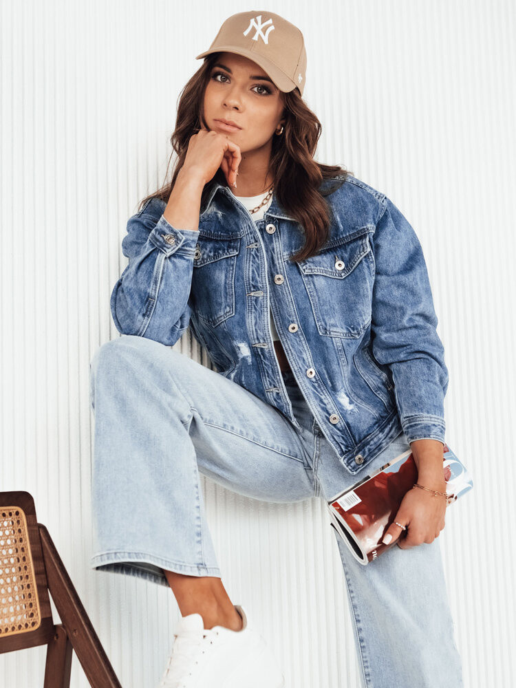 Dámská džínová bunda BILGON Barva modrá DSTREET