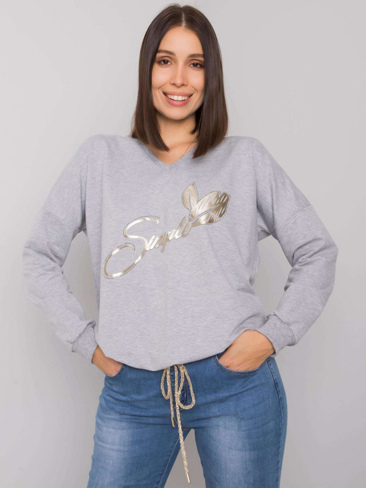 Blouse-RV-BZ-7276.77-gray