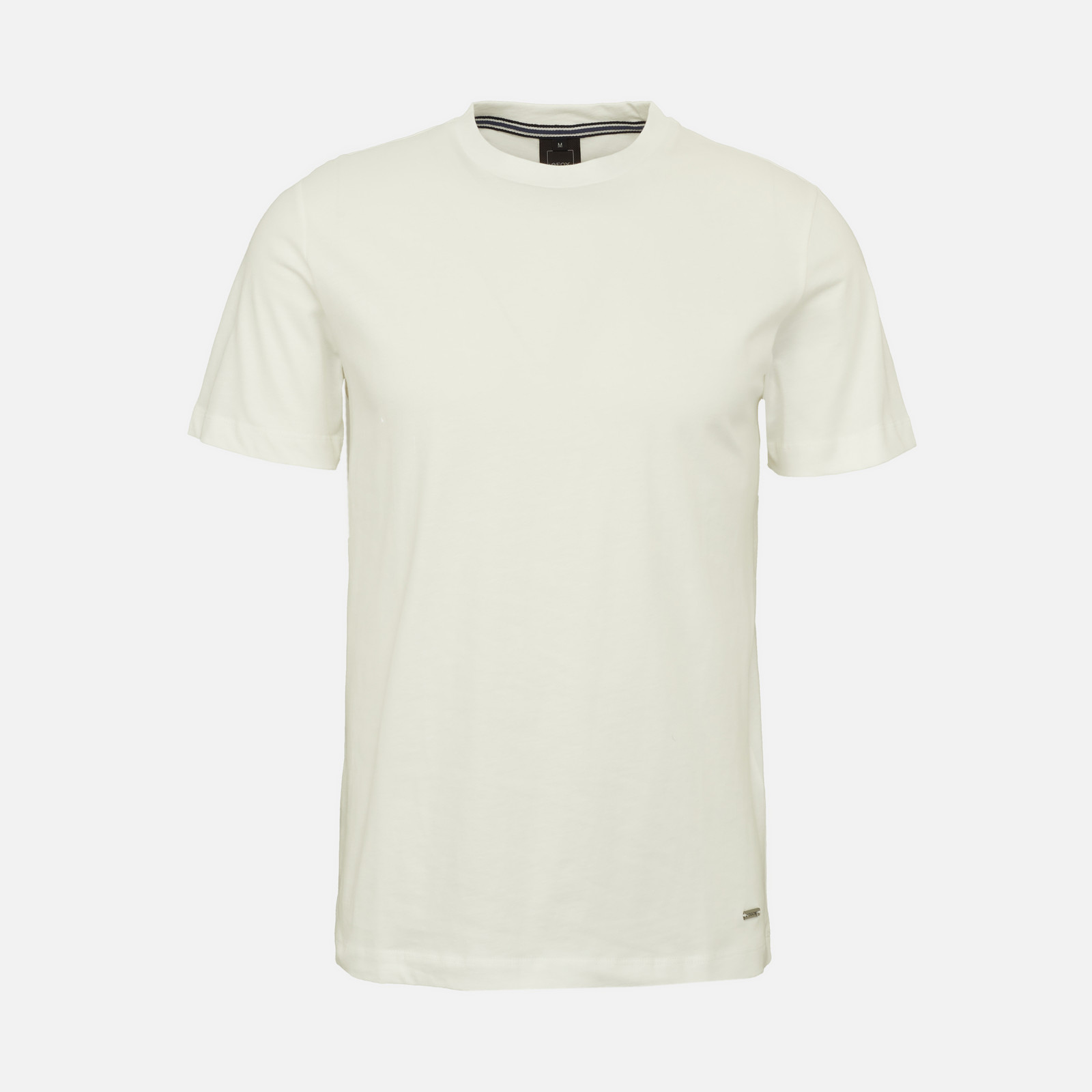 Bílé pánské tričko Geox - Pánské