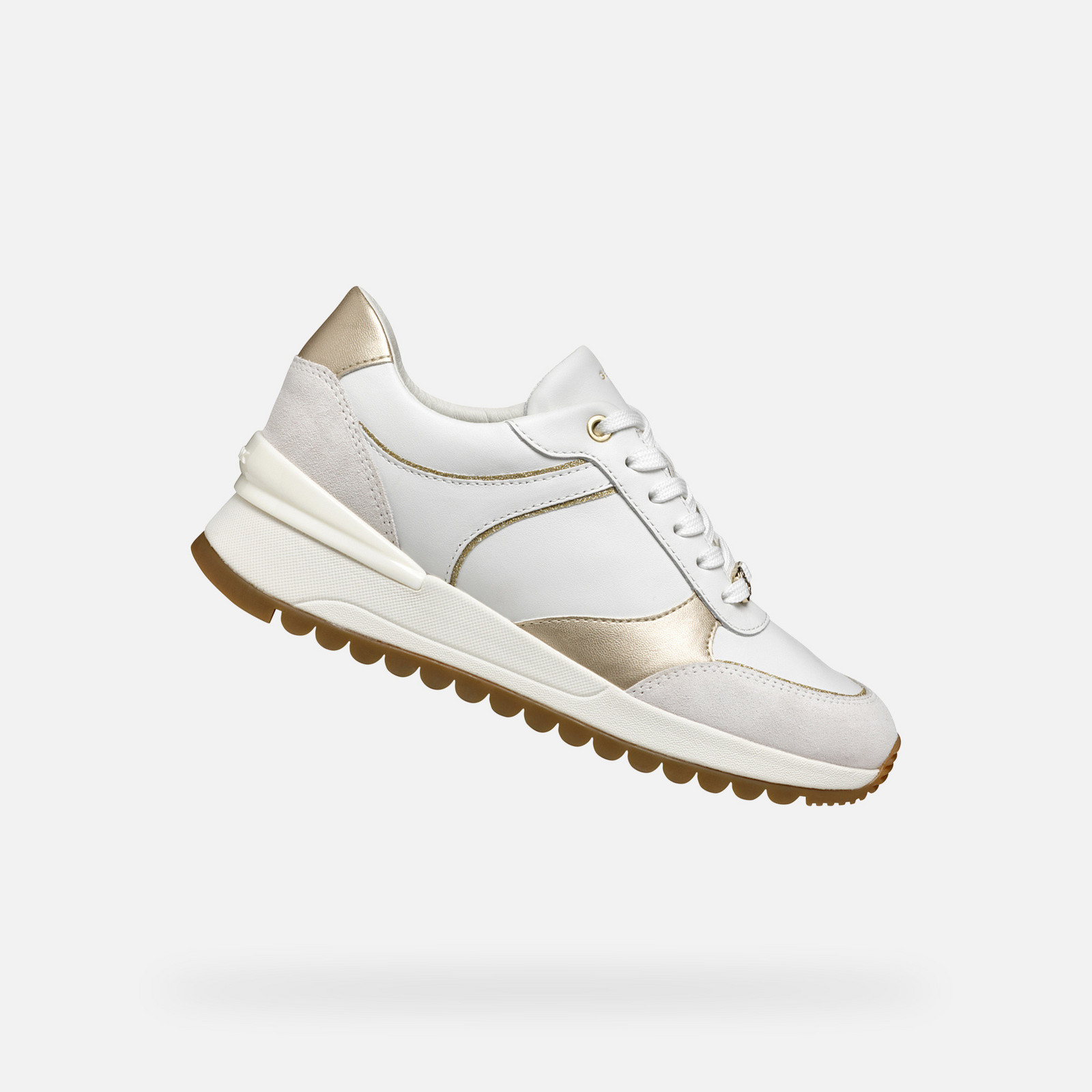 Bílé dámské tenisky Geox Desya - Dámské