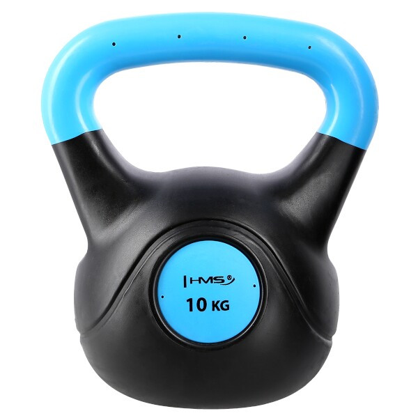 HMS Kompozitový kettlebell KPC10 Vin-Bell 10 kg modrý