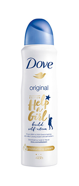 Dove Antiperspirant ve spreji Original 200 ml