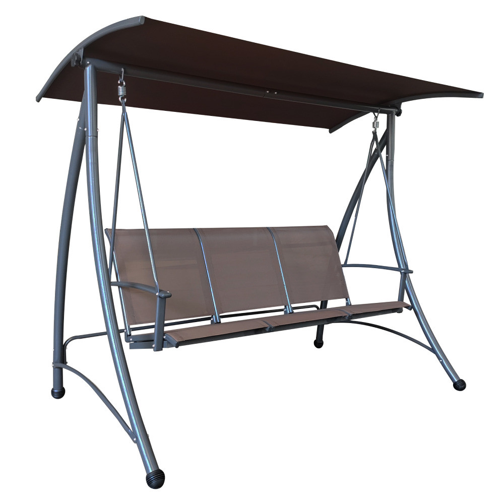 Kondela Zahradní houpačka, hnědá/tmavě šedá, LAMIA