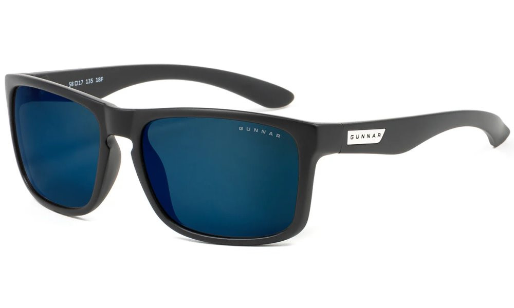 GUNNAR kancelářske/herní brýle INTERCEPT ONYX sluneční skla BLF 90 NATURAL focus, INT-00111