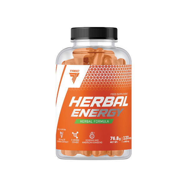 Trec Nutrition Trec Herbal Energy 120 kapslí