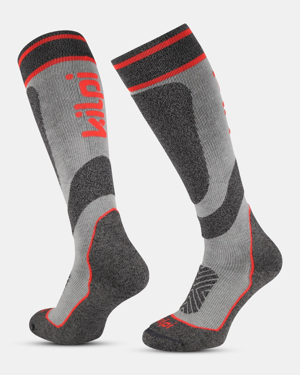 Lyžařské podkolenky kilpi anxo-u tmavě šedá 35