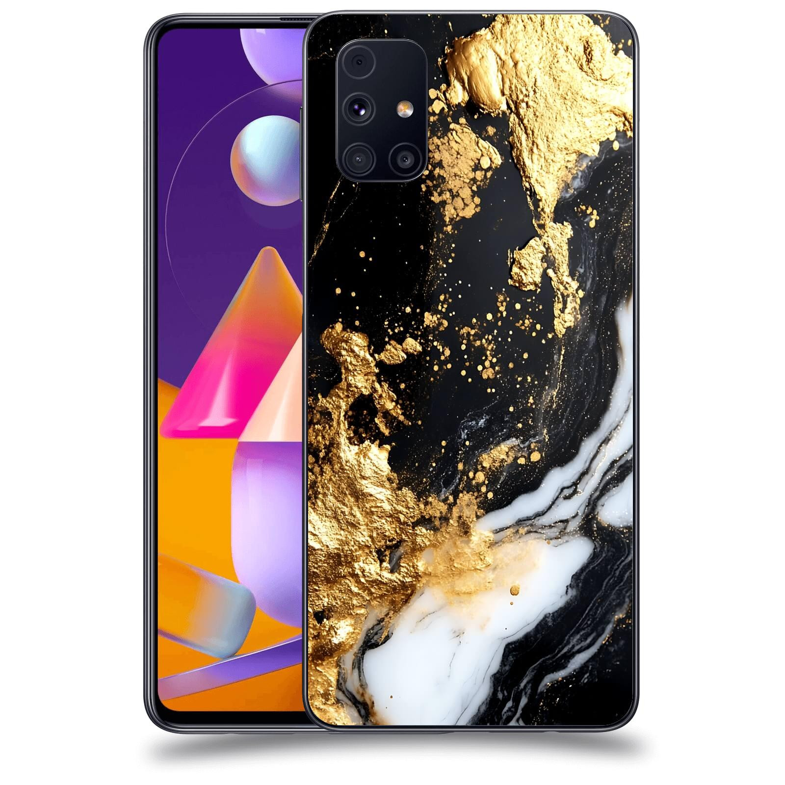 ACOVER Kryt na mobil Samsung Galaxy M31s - Marble III