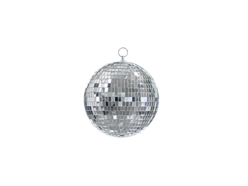 DISCO Koule 20 cm - stříbrná