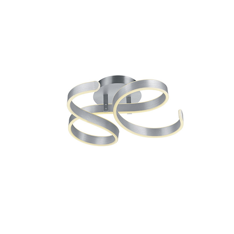 Designové stropní svítidlo z oceli včetně LED třístupňového stmívatelného - Frank