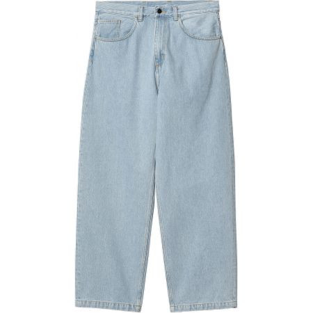 Kalhoty Carhartt Wip Brandon 5-Pocket De - Modrá - L
