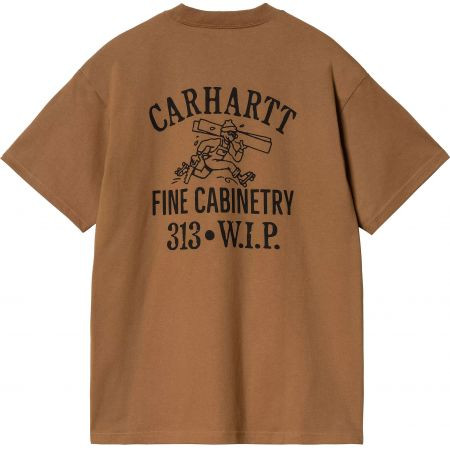 Triko Carhartt Wip Cabinetry S/S - Hnědá - L