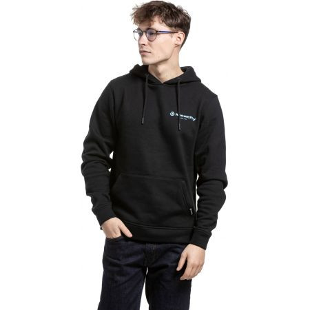 Mikina Meatfly Spencer Hoodie - Černá - L