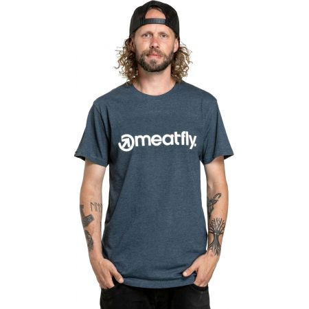 Triko Meatfly Joe - Modrá - L