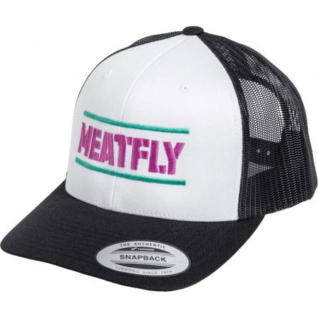 Kšiltovka Meatfly Docker Trucker - Bílá - Univerzální