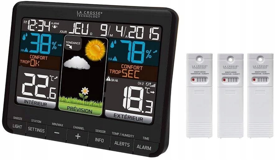 Meteorologická Stanice La Crosse Technology WS6825BLA+2