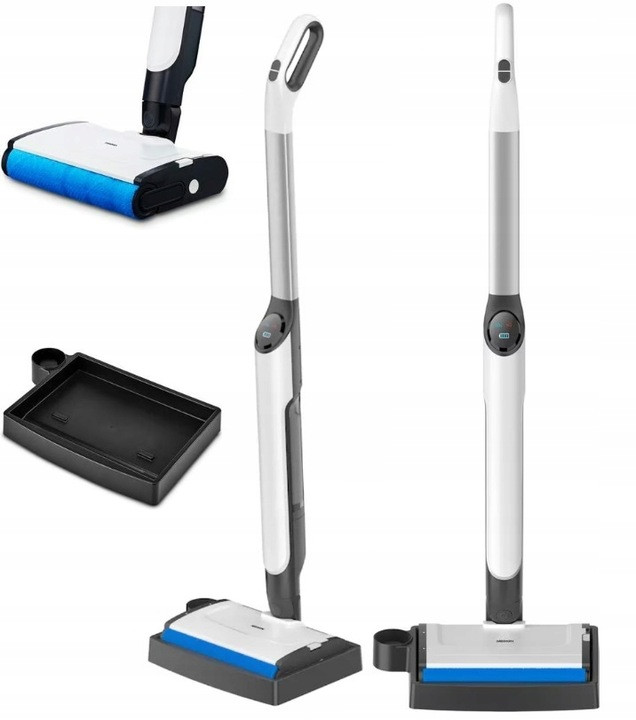 Elektrický Bezdrátový Samočisticí Mop S Pohonem 2v1 30W Led 45MIN