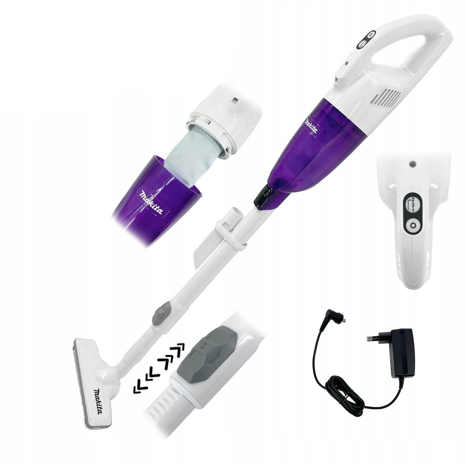 Vysavač Vertikální 12V 2.0AH