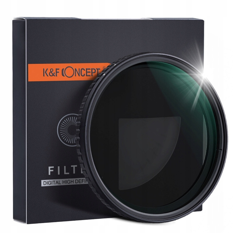 K&f Concept Fotografický Nastavitelný Filtr Pro Objektiv Fotoaparátu 55mm Nano-X