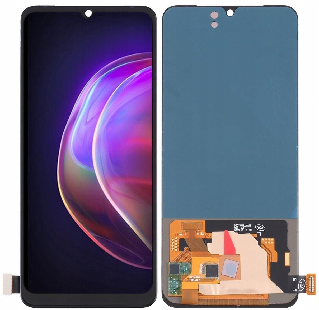 LCD Displej Dotyková Obrazovka Pro Vivo V21 5G Oled