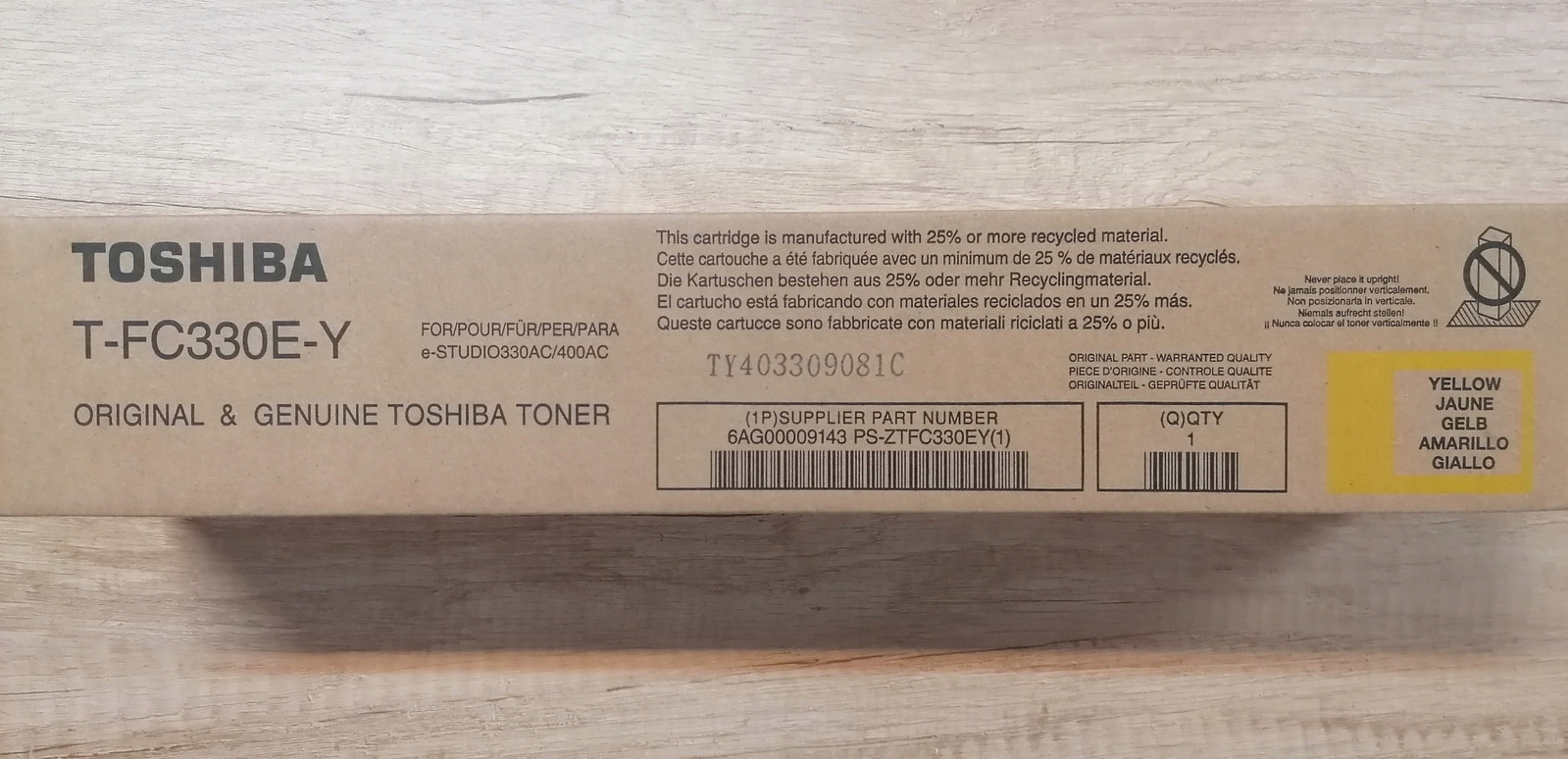 Toner Toshiba T-FC330E-Y žlutý (yellow)