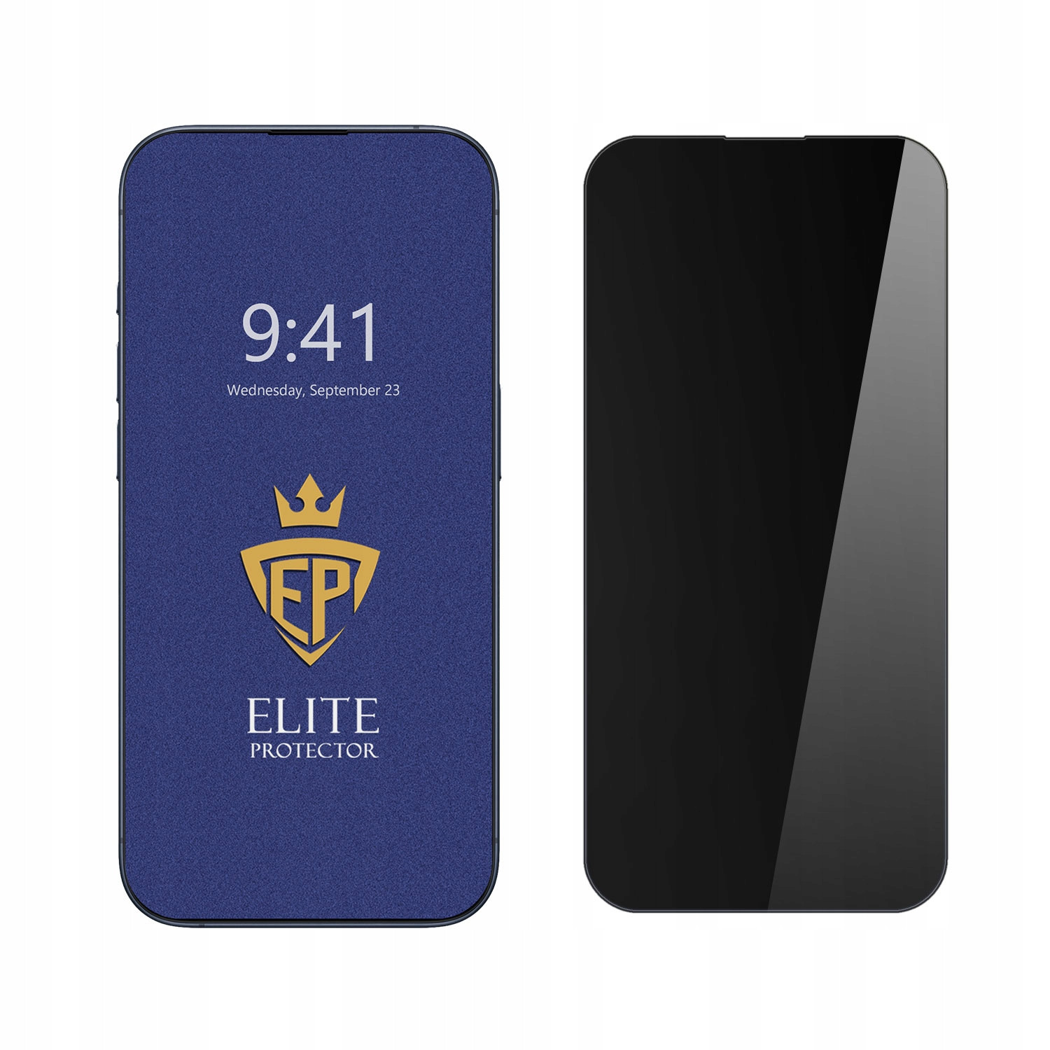 2v1 Fólie 5D Privacy Anti-spy Pro Apple Iphone 15 Pro Matná Žádné Otisky