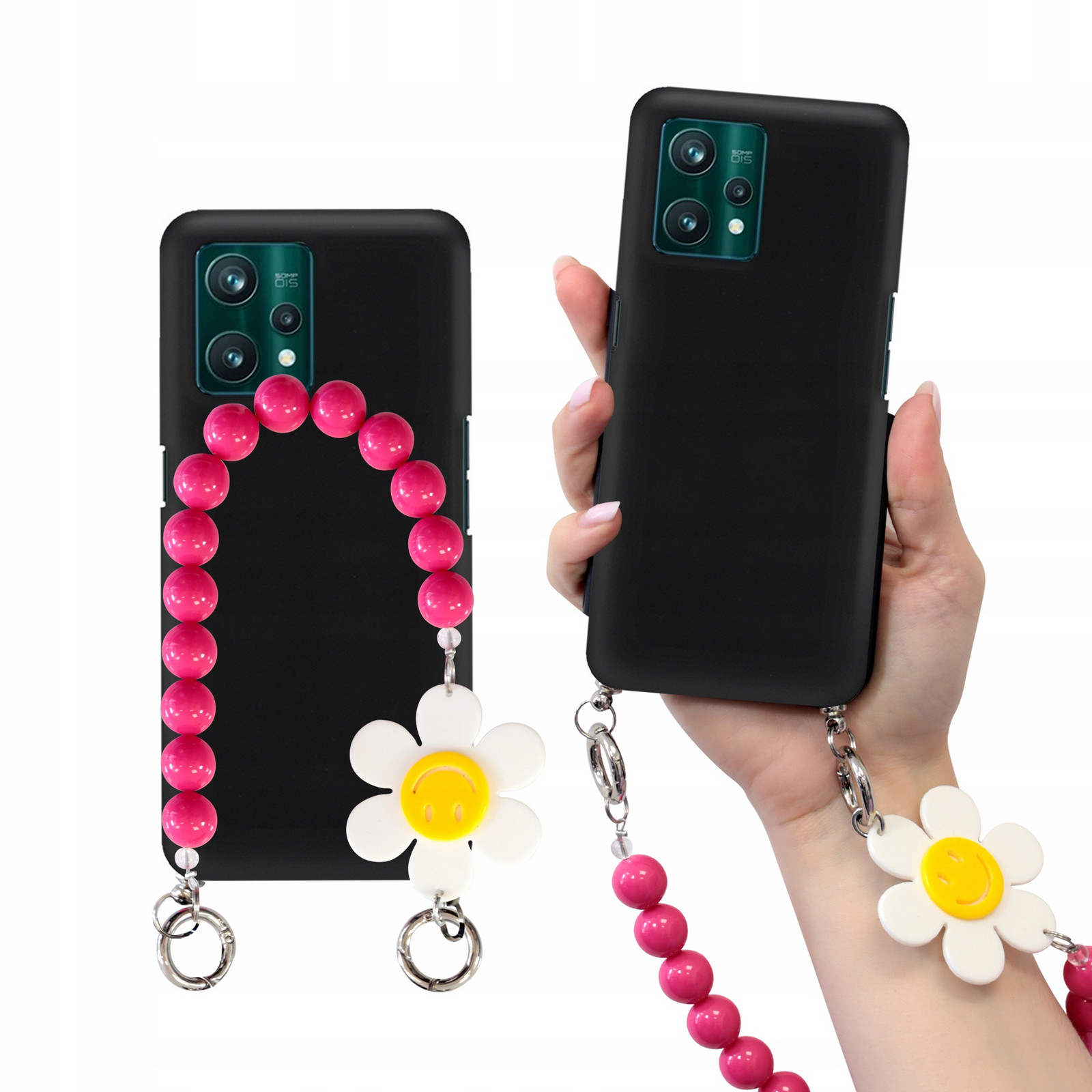 Pouzdro Matné Pro Realme 9 Pro Plus Sedmikráska Držák