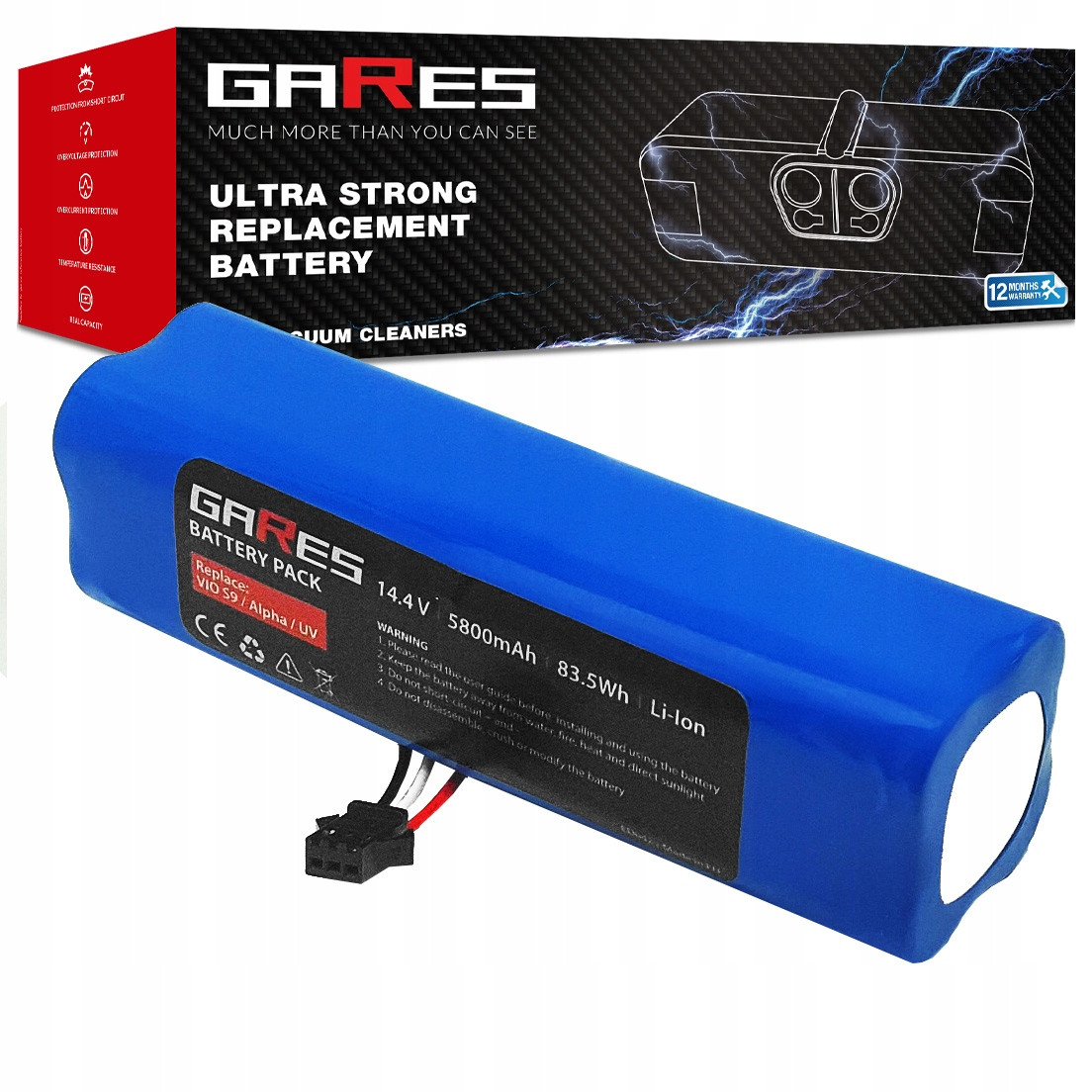 Baterie Akumulátor pro Robojet X-Force X-Level 14,4V 5,8Ah