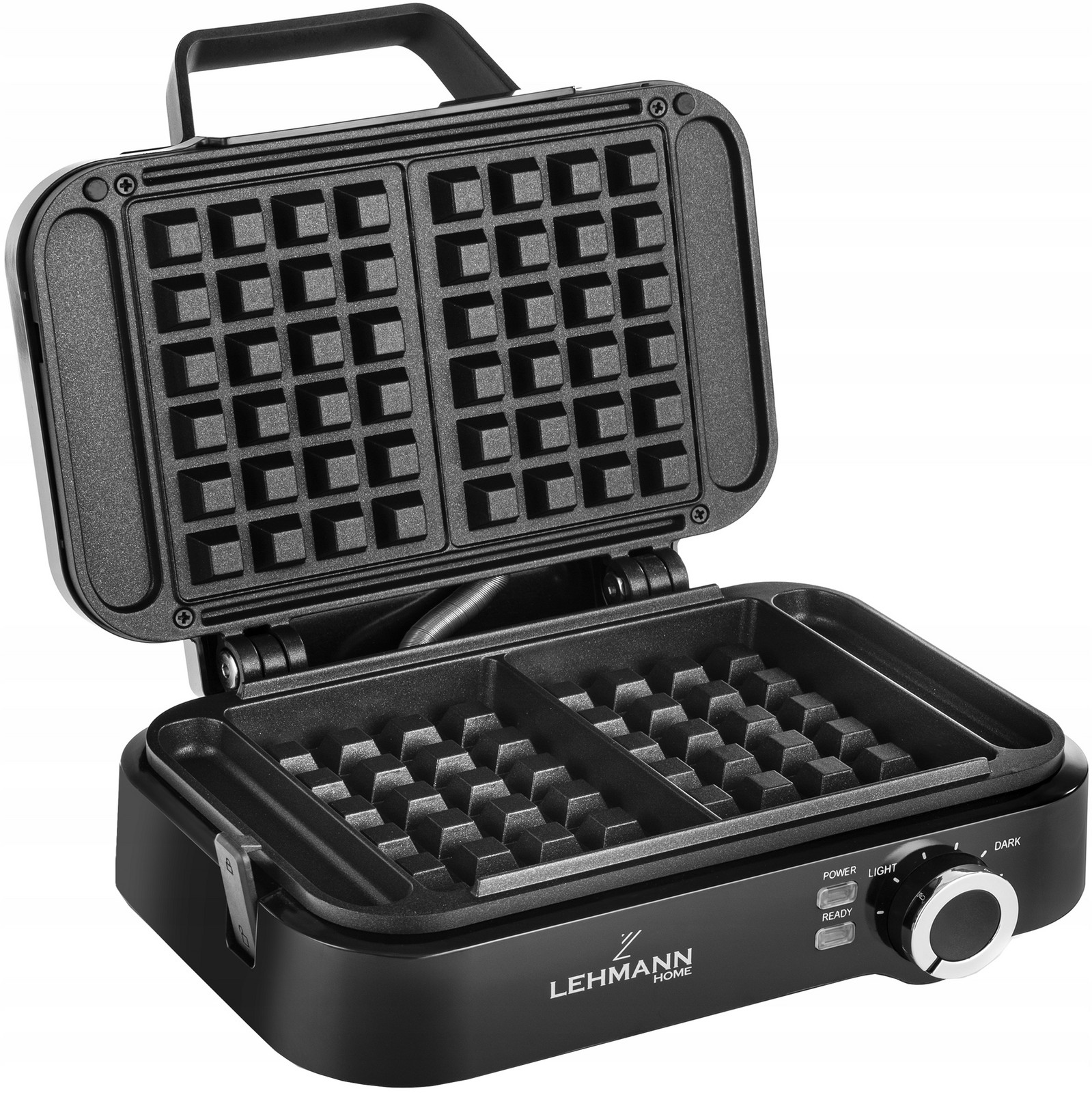 Vaflovač Na 2 Velké Vafle Regulace Teploty Silný Nevytékající 2000W