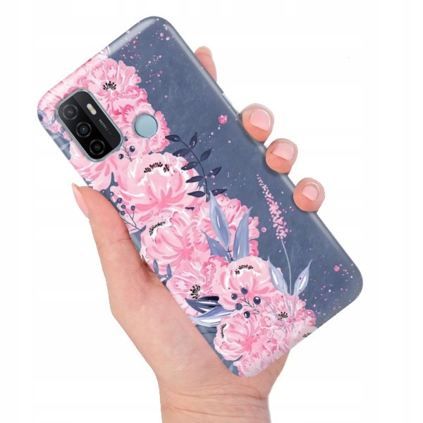 Pouzdro Pro Oppo A53s Květiny Flower Natura Top Vzory