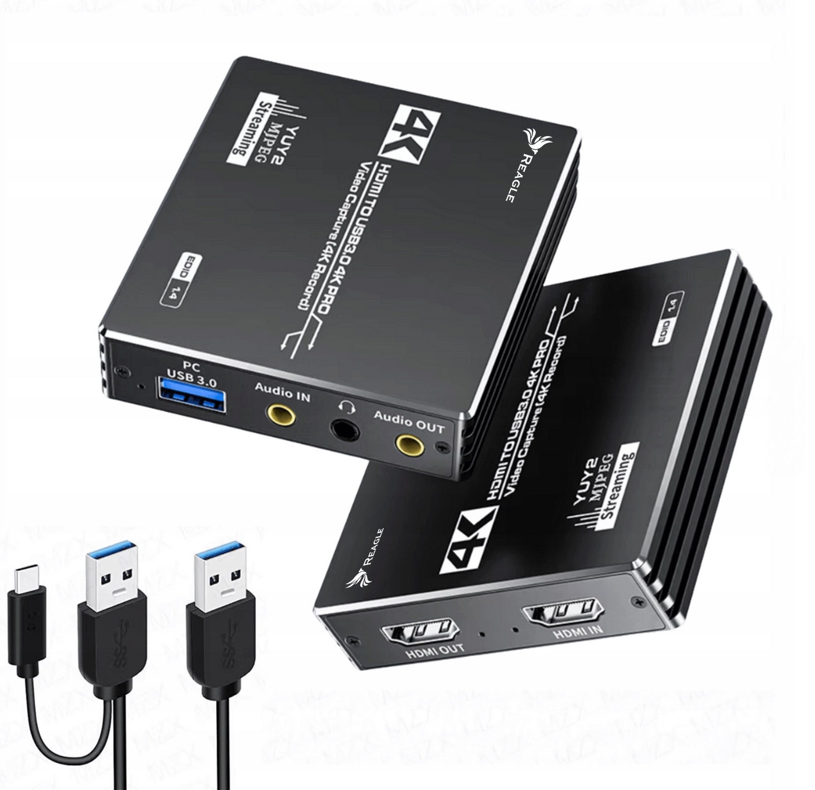 Karta Pro Zachycení Obrazu Videa Grabber Hdmi Usb 4K 60Hz YUY2 Obs Hdcp