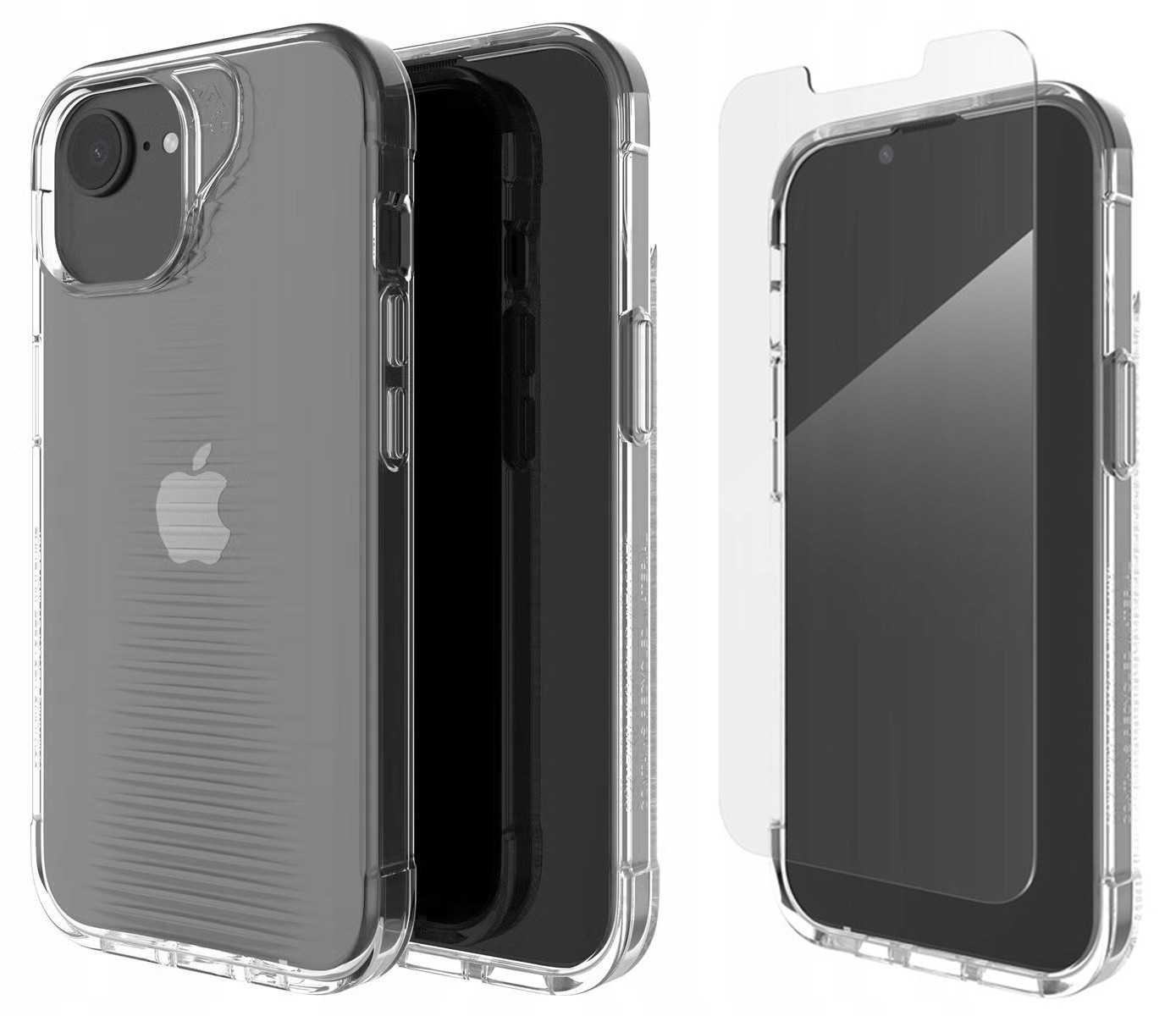 Zagg Luxe Bundle pouzdro kryt obal case pro iPhone 16e 15 14 13 +sklo