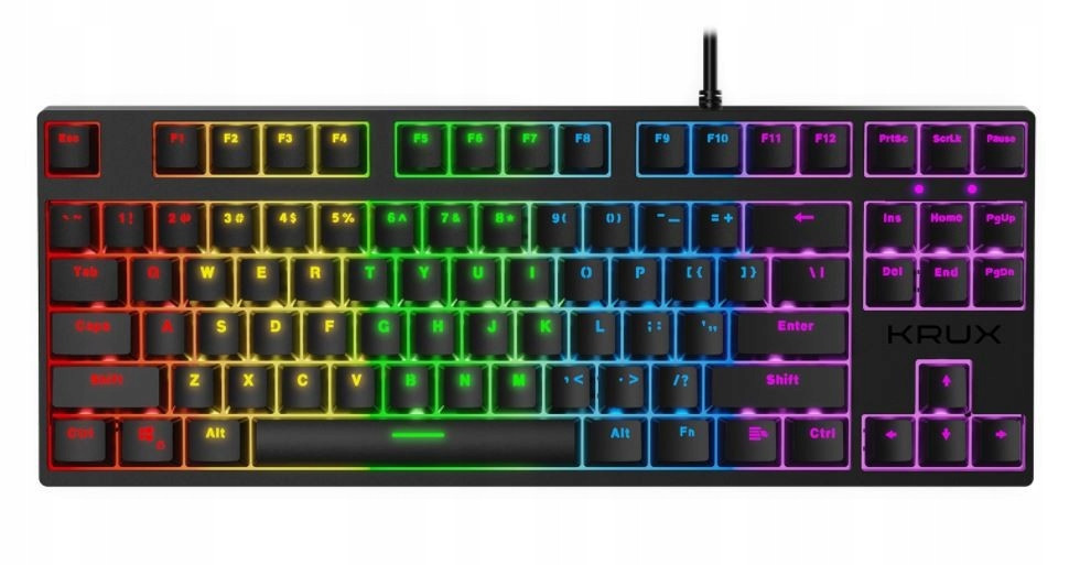 Krux Herní klávesnice Atax Rgb Outemu Red