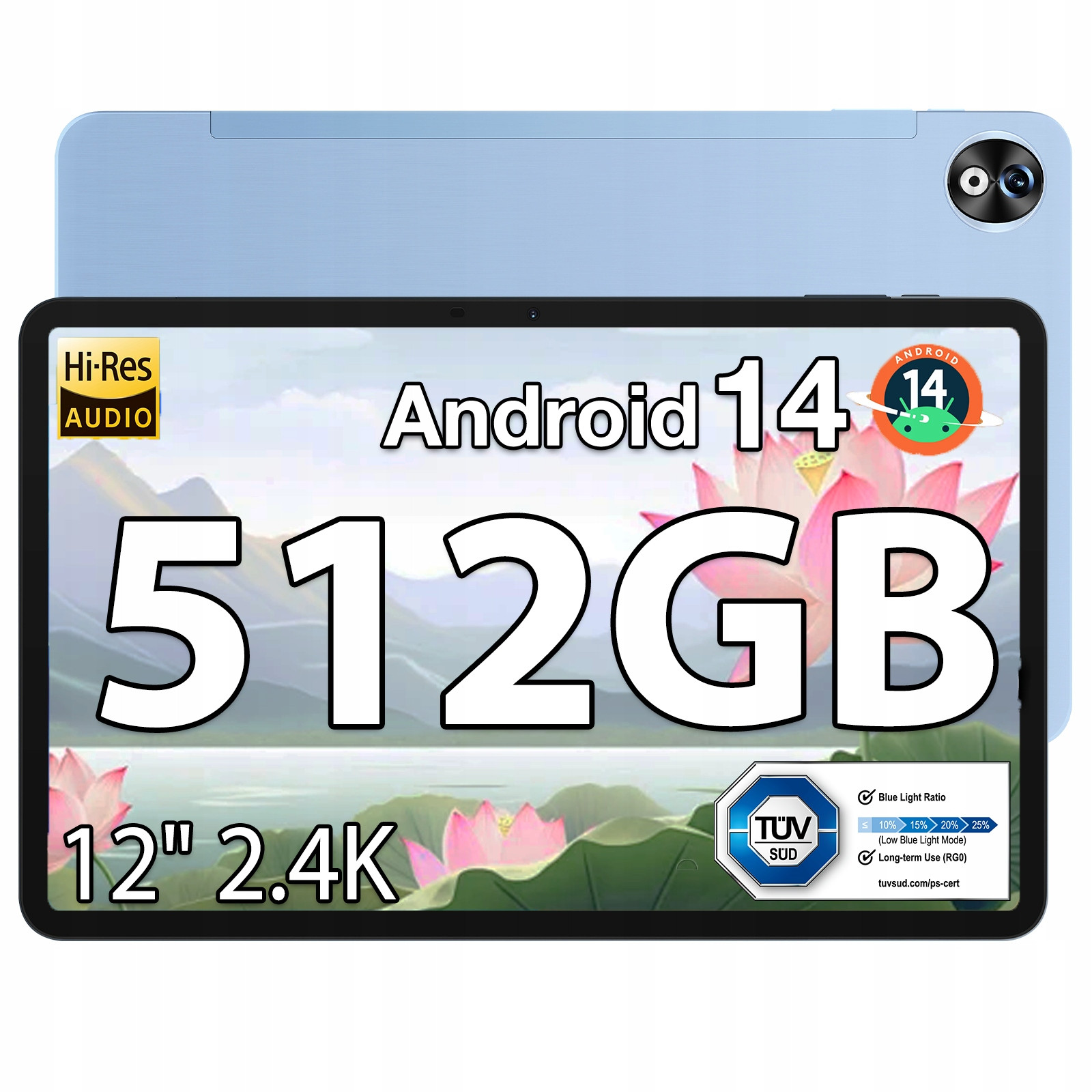 Tablet Doogee T40Pro Android14 2.4K 12