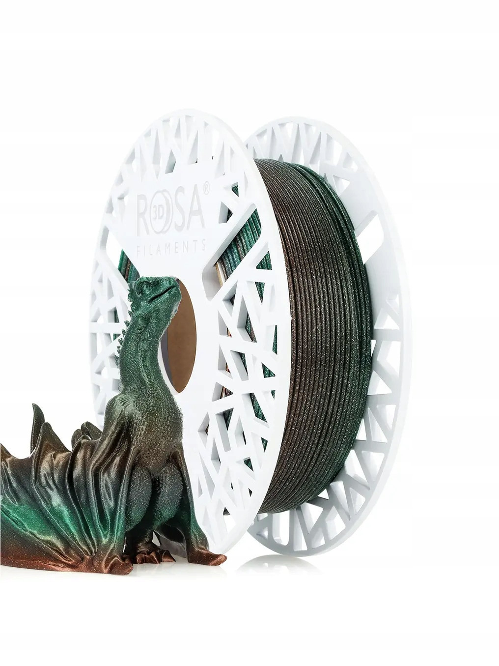 Filament ReFill Pla Galaxy Rainbow Rosa3D 1,75 mm Terra 500 g