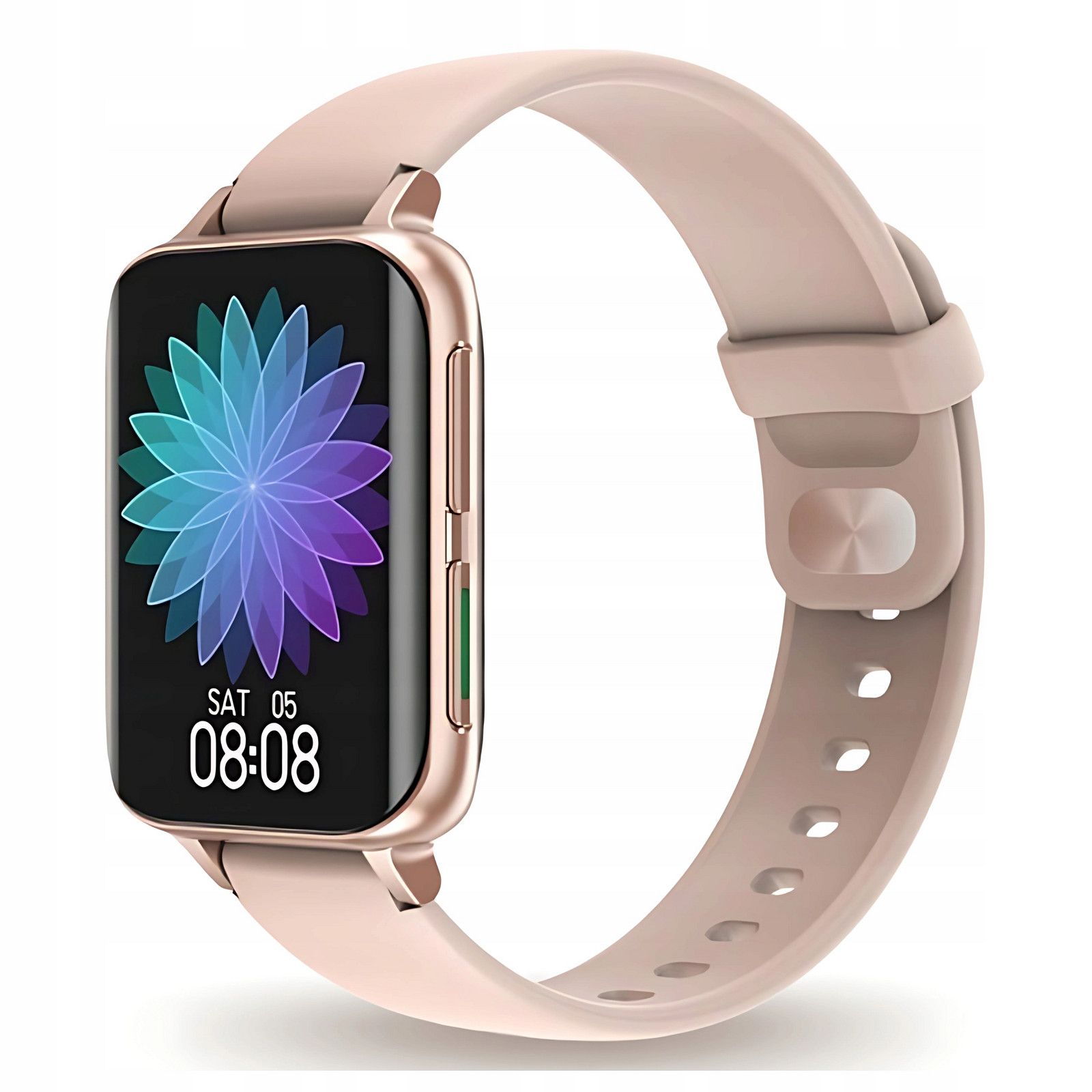 Chytré Hodinky Sportovní Zlatá Velká obrazovka Tepová frekvence Bluetooth 1.78palcová obrazovka