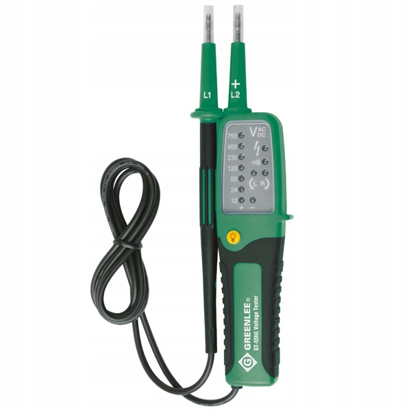 Bipolární Indikátor Napětí Zkoušečka Napětí Klauke Greenlee GT-55NEE