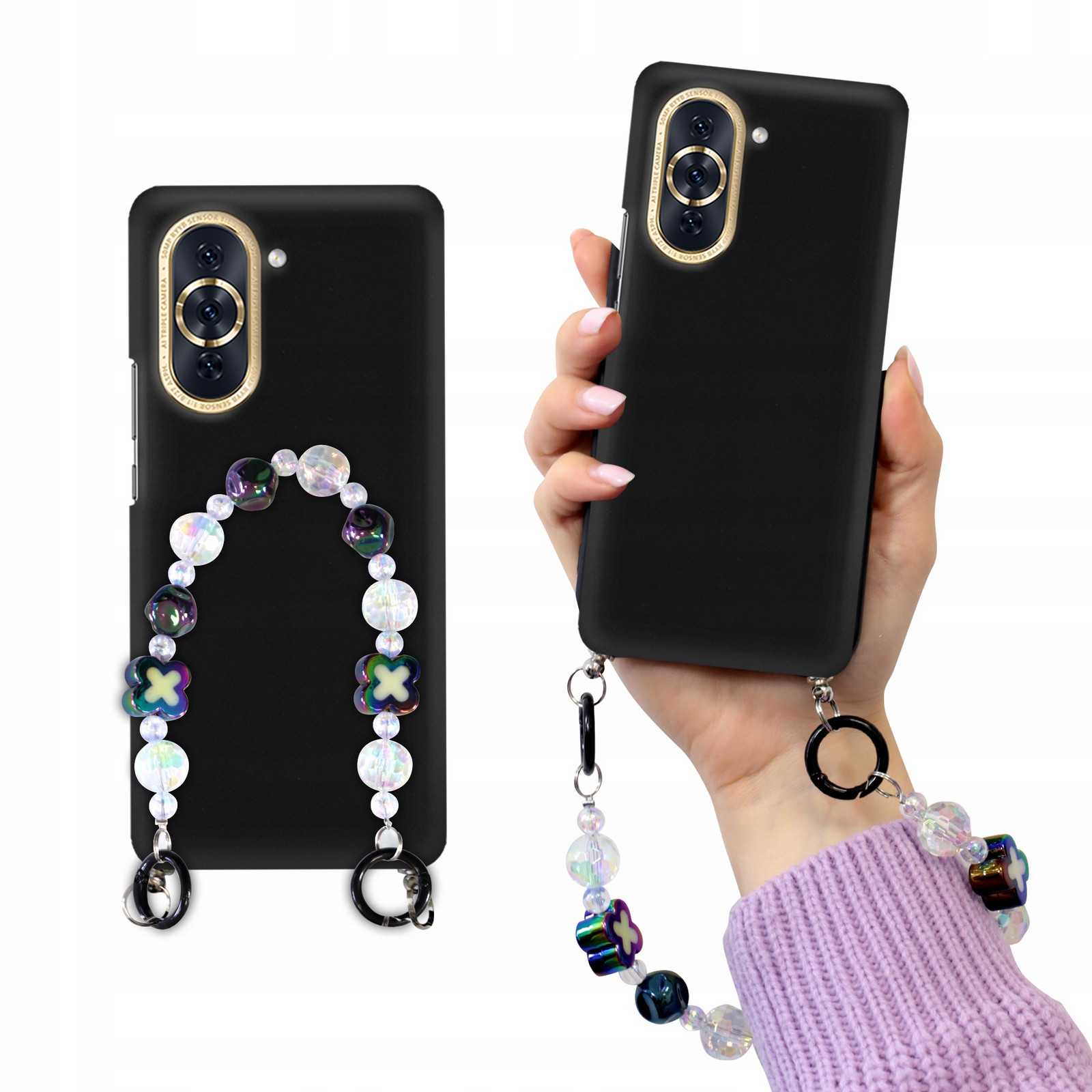 Pouzdro Mat Black Pro Huawei Nova 10 Pro Korále Holo