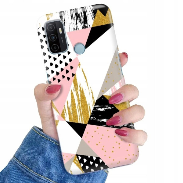 Pouzdro pro Oppo A53 Barevné Pastely Letní Top Vzory