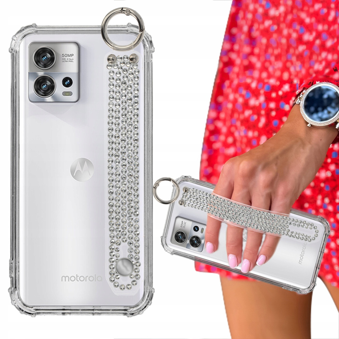 Pouzdro Shock Pro Motorola Edge 30 Fusion Řemínek Zirkon