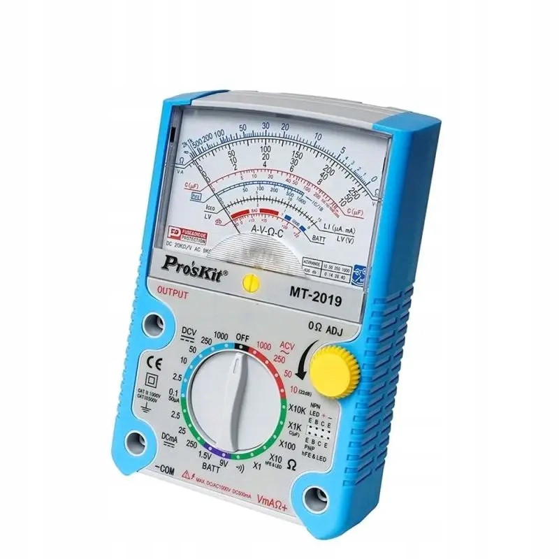 Univerzální analogový měřič Proskit MT2019