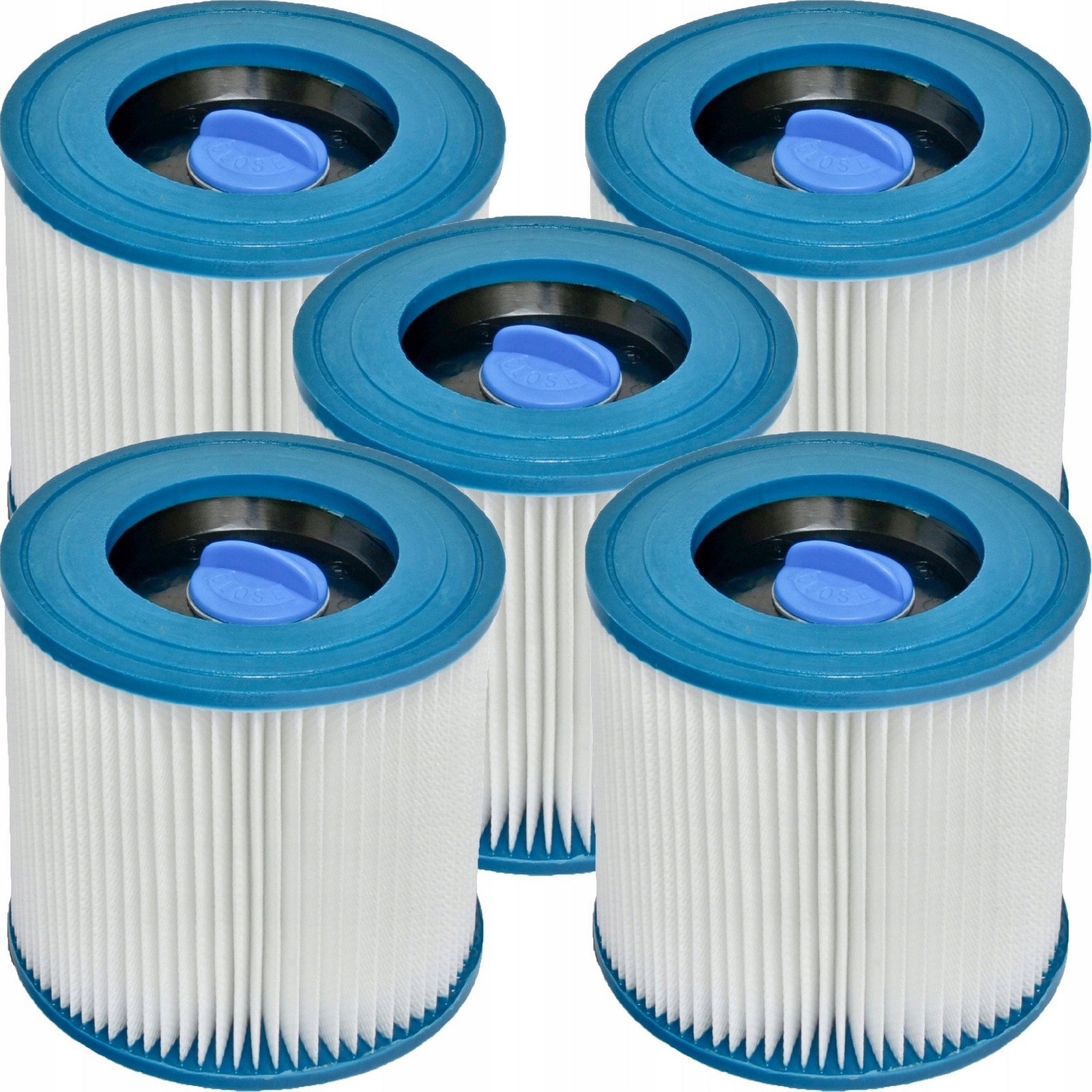 5x Omyvatelný Filtr Pro Karcher MV2 MV3 WD2 WD3 SE4001 WD2 Plus Kwd V17 V15