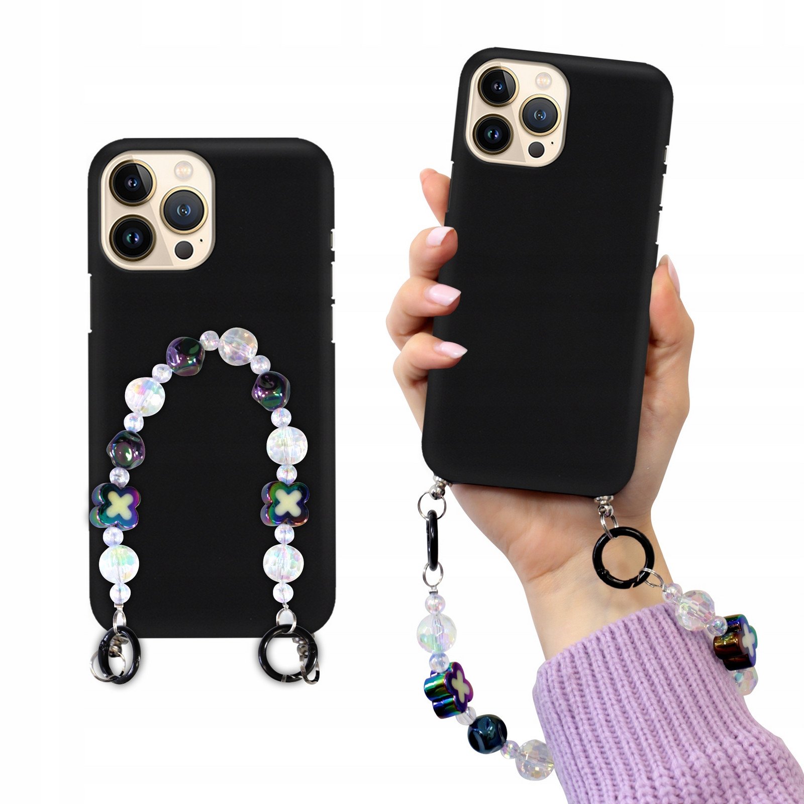 Pouzdro Matné Black Pro Iphone 13 Pro Max Korále Holo