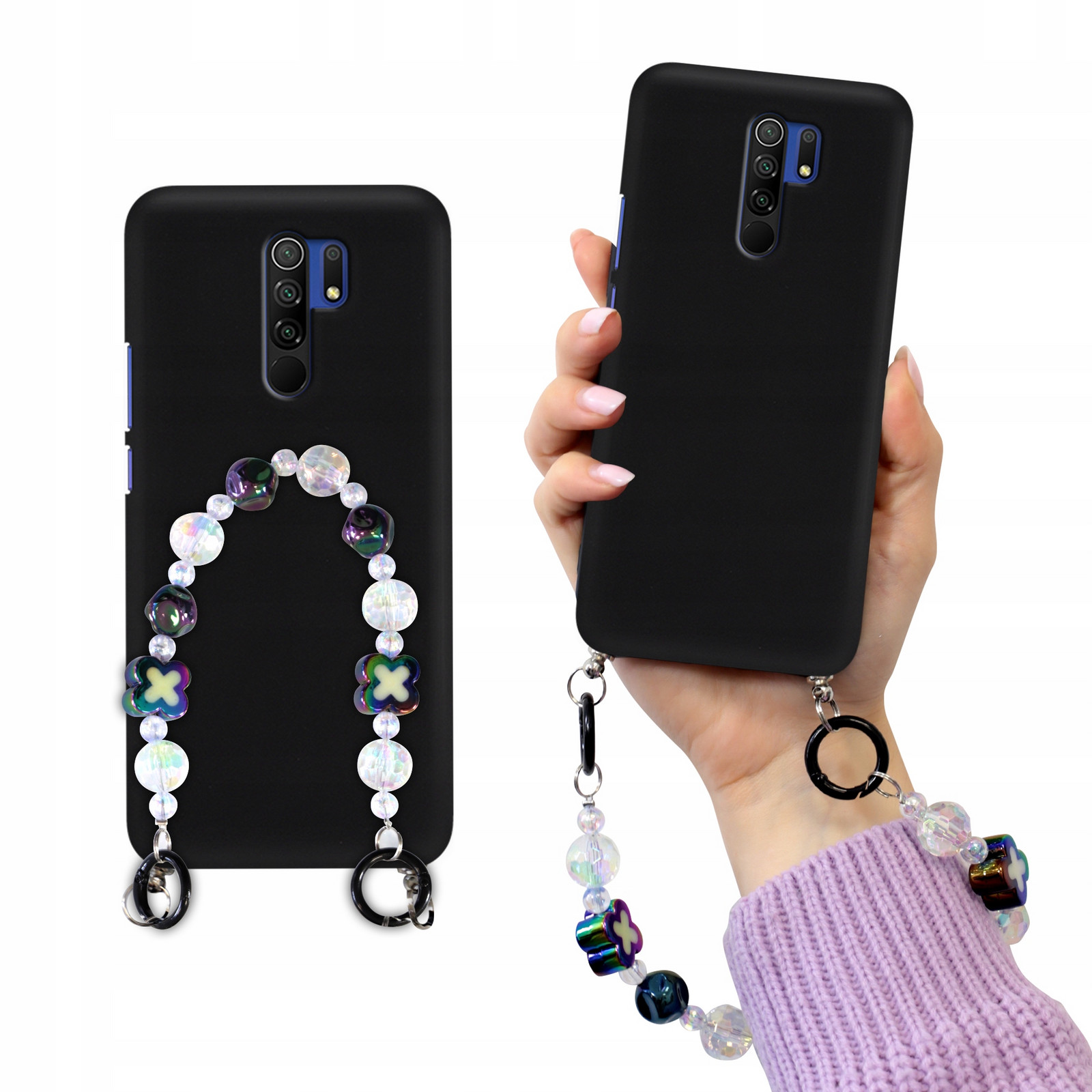 Pouzdro Matné Black Pro Xiaomi Redmi 9 Korále Holo