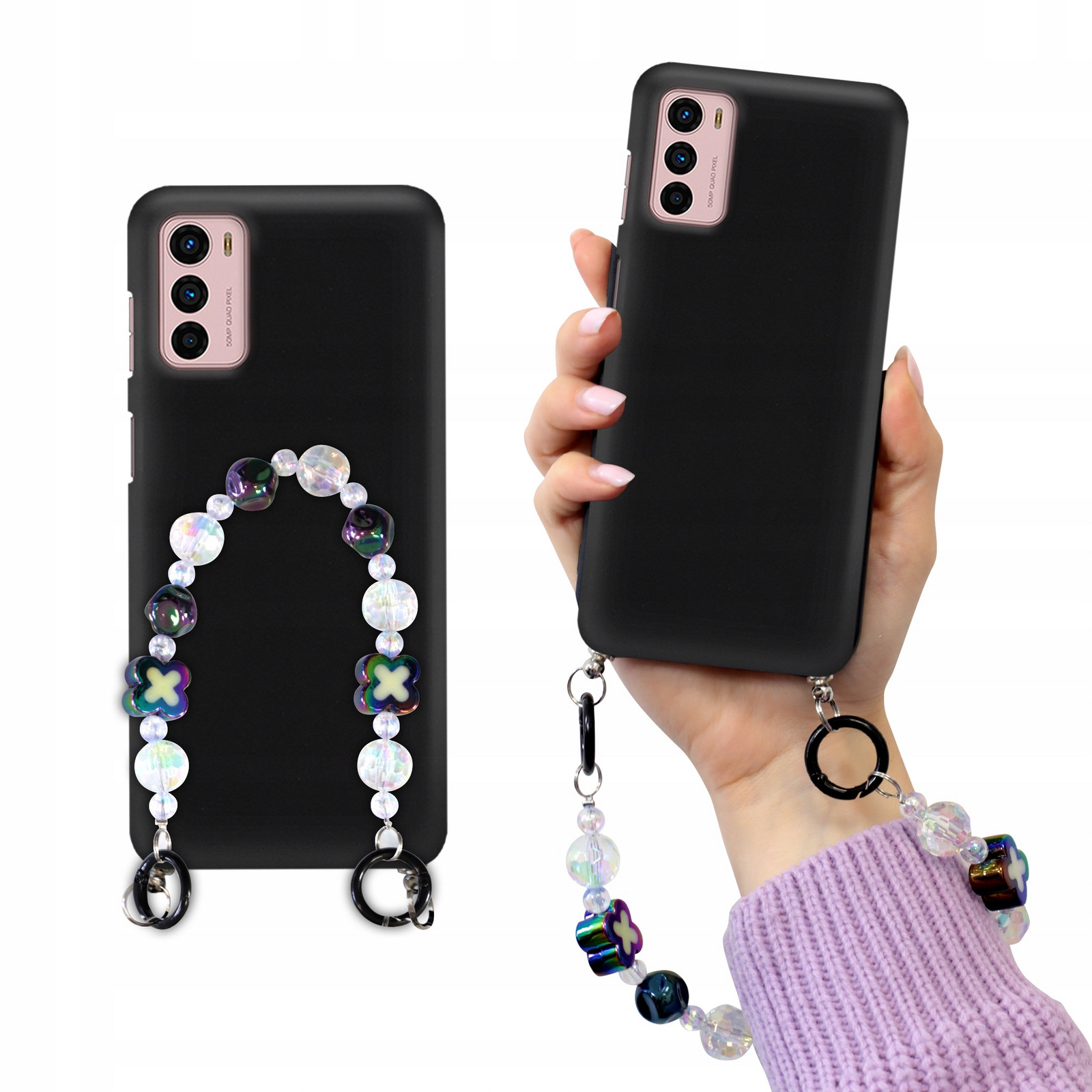 Pouzdro Mat Černé Pro Motorola G42 Blink Korále Holo