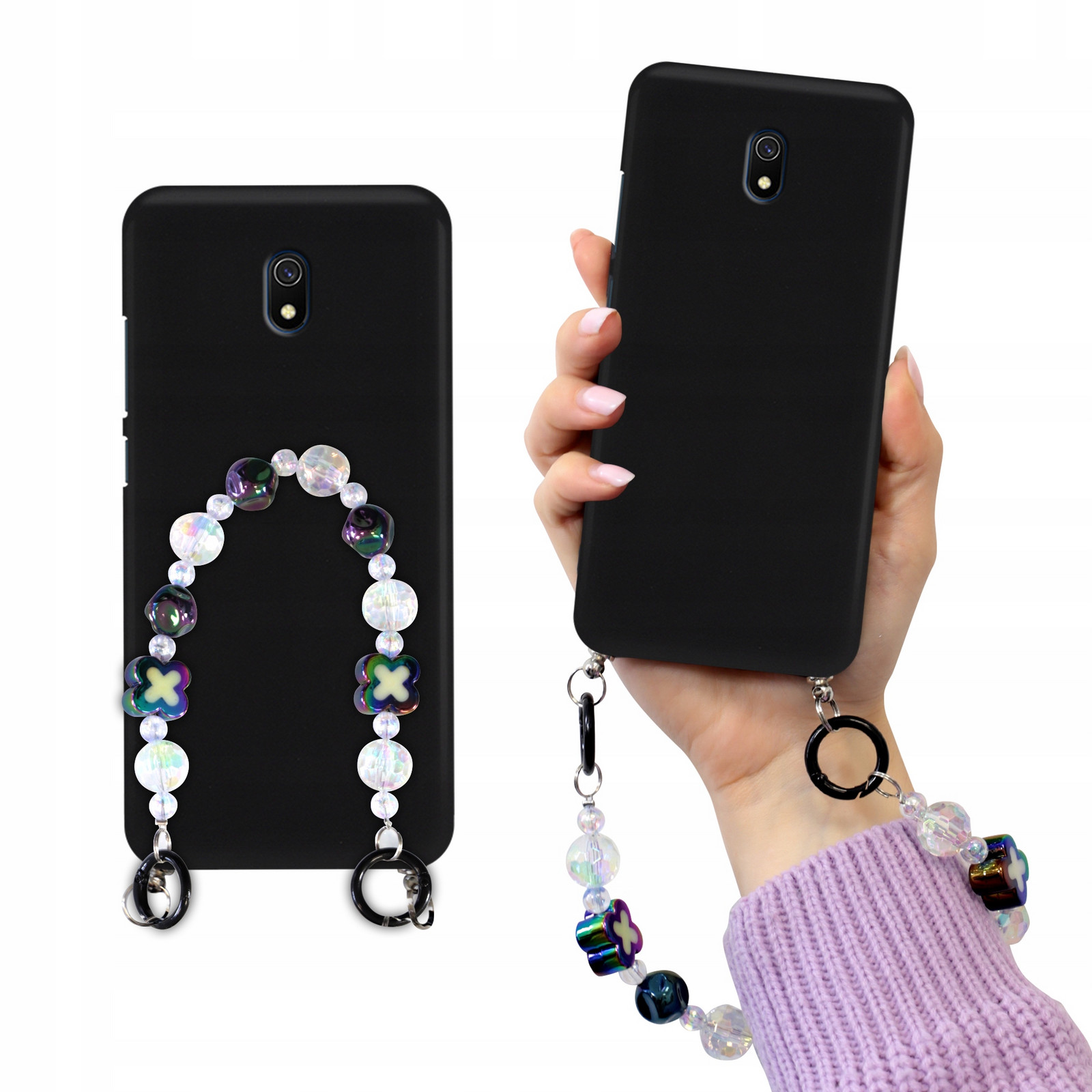 Pouzdro Matné Black Pro Xiaomi Redmi 8A Korále Holo