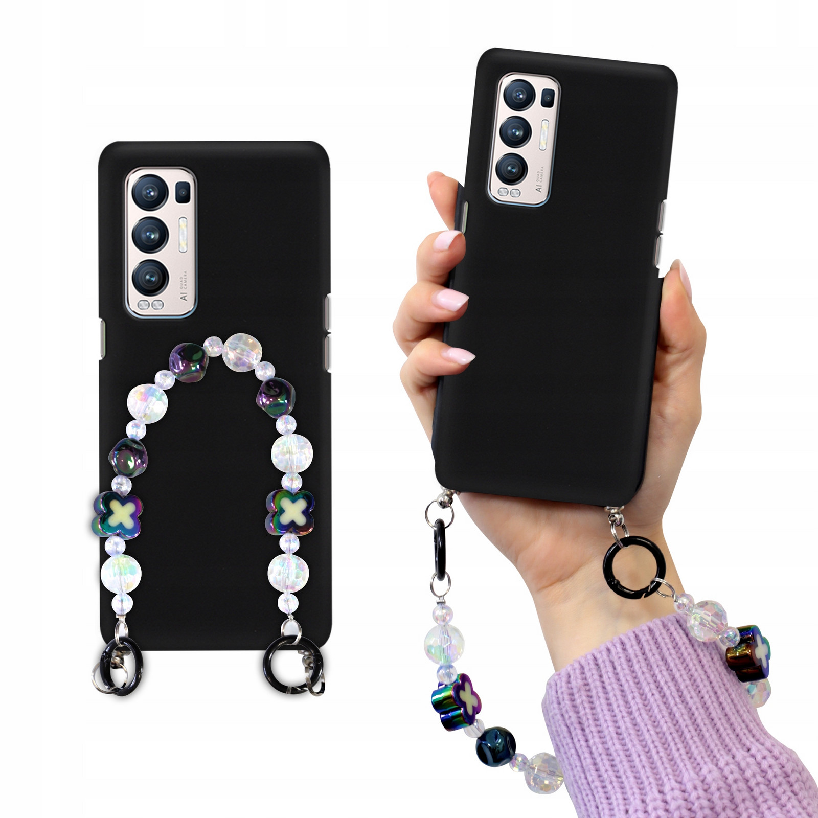 Pouzdro Mat Pro Oppo Reno 5 Pro Plus 5G Korále Holo